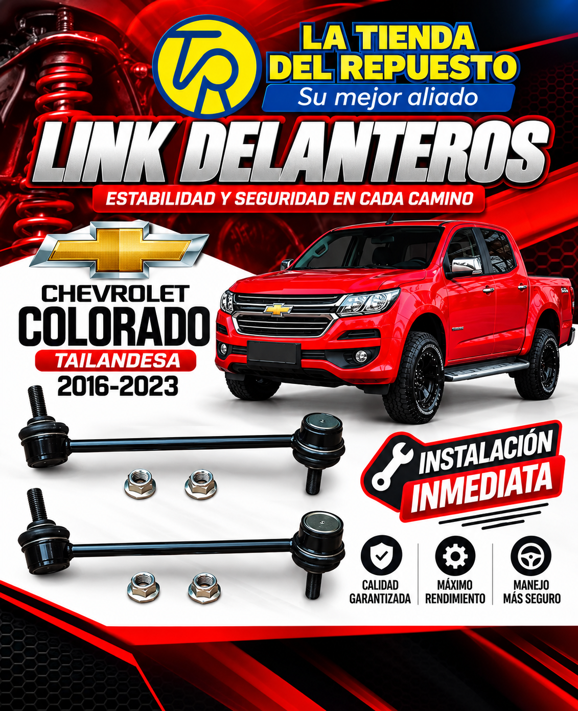 Enlaces estabilizadores para Chevrolet Colorado
